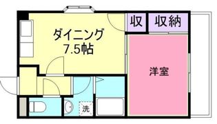 ハイツ春日の間取り画像