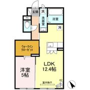 フラッツ浦町の間取り画像