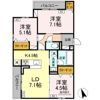 D-ROOM 分梅の間取り画像