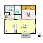 シダーム Aの間取り画像