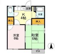 フォーブル神林の間取り画像