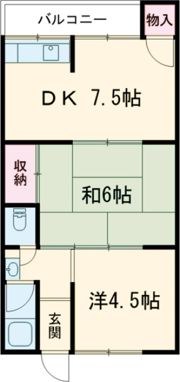パールハイツ尾上の間取り画像