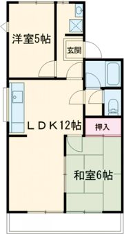 ホリデーハイツの間取り画像