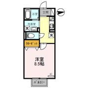 メゾンリヴェールの間取り画像