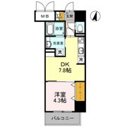 ザ カームの間取り画像
