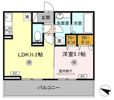 TORISIA古閑の間取り画像