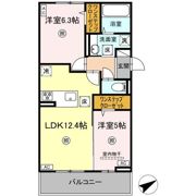 ペルへ尾ノ上の間取り画像