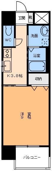 フォルテ鉄砲町の間取り画像