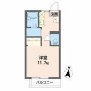 グランデール永田 Cの間取り画像