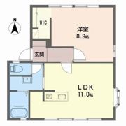 ビタビレッジ富士 Bの間取り画像