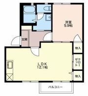 アンダンテ Dの間取り画像