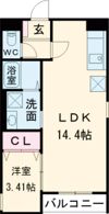 AKATSUKI RESIDENCEの間取り画像