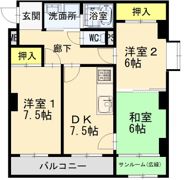 ベルサウンズの間取り画像