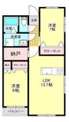 エフォールの間取り画像