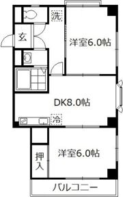 和幸マンションの間取り画像