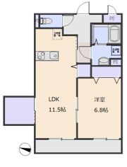 Residence Vaica(レジデンスバイカ)の間取り画像