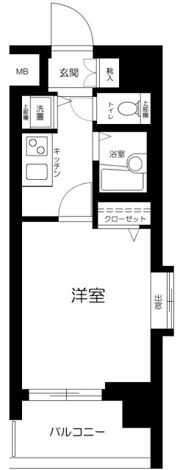 フェニックス芝アストラーレの間取り画像