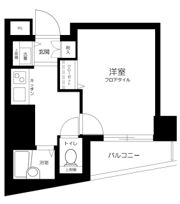 スカイコート池袋第7の間取り画像
