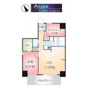 Kamiya Bldg東桜の間取り画像