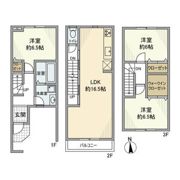 壬生高樋町戸建の間取り画像
