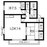 ガーデンスクエア伊丹 C棟の間取り画像