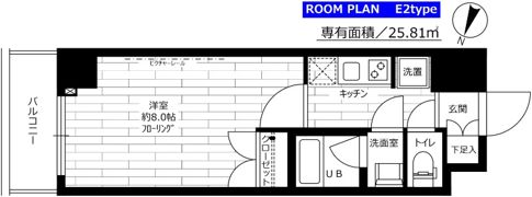 ステージファースト東十条の間取り画像