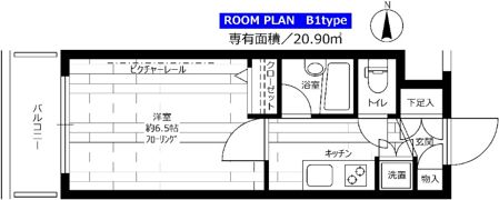 ステージファースト井荻の間取り画像