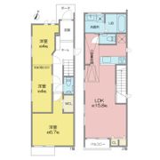 米山4丁目戸建 Aの間取り画像