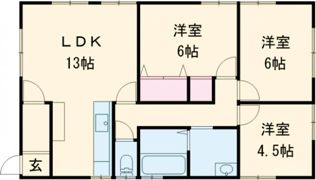 小張木2丁目貸アパートの間取り画像
