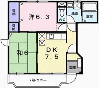 シャルマンミキの間取り画像