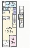 コンフォールBの間取り画像