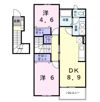 シャルマンBの間取り画像