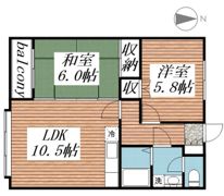 サンワロイヤル長江の間取り画像