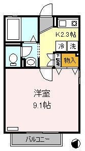 ハイムひいらぎの間取り画像