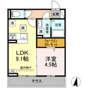 ラピスラズリの間取り画像
