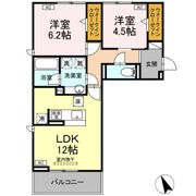 メゾンローズの間取り画像