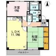 レインボーガーデン C棟の間取り画像