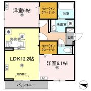 レジデンスクオーツ西町の間取り画像