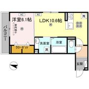 レジデンスクオーツ西町の間取り画像