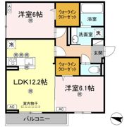 レジデンスクオーツ西町の間取り画像