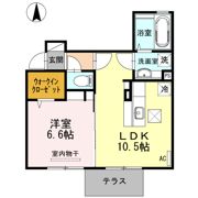 クレアシティ弐番館の間取り画像