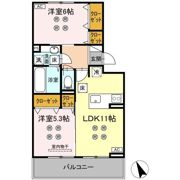(仮称)D-ROOM東京塚の間取り画像