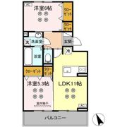 (仮称)D-ROOM東京塚の間取り画像
