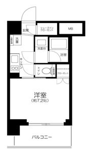 武蔵小杉GATEHOUSEの間取り画像