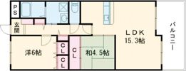 ライオンズマンション姫路西今宿の間取り画像