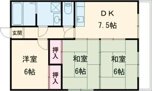 バルビゾン岡田の間取り画像