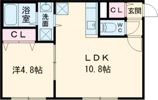 ORNIS千歳(オルニス千歳)の間取り画像