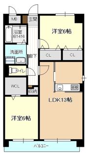 セリシールの間取り画像