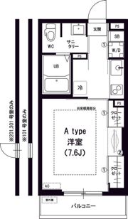リブリ・M's FLATの間取り画像