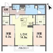 アイクレールの間取り画像